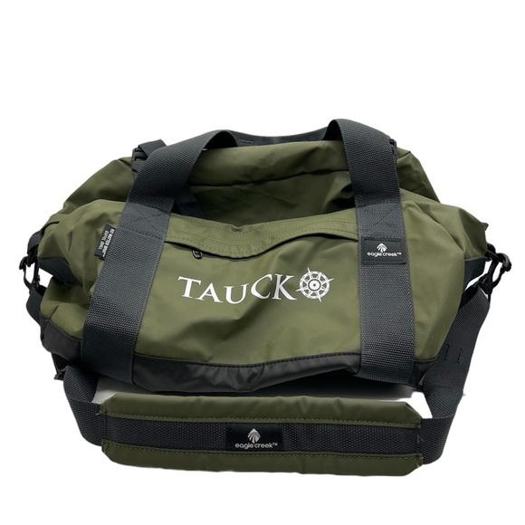 EAGLE CREEK TAUCK ARMY GREEN NO MATTER WHAT SMALL DUFFLE BAG - Picture 1 of 12